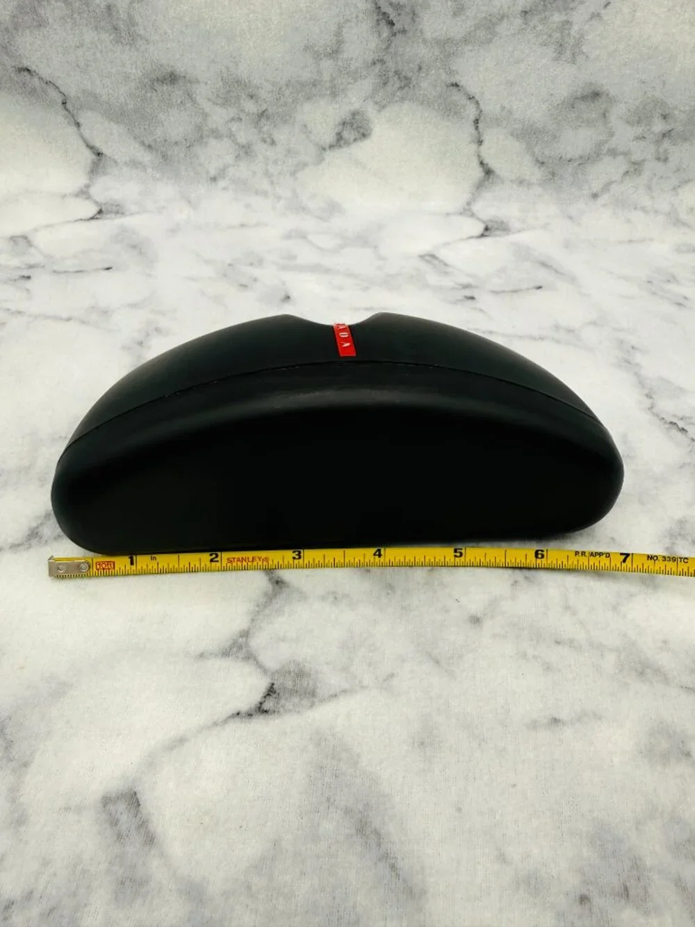 Prada Sunglasses Case,Black Hard Sport Case,Gray Cleaning Cloth,Authentic Card - Picture 8 of 11